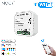 2 Gang DIY WiFi Smart 2 Way Light LED Dimmer Module Switch Smart Life/Tuya APP Remote Control Work with Alexa Google Home 2024 - buy cheap