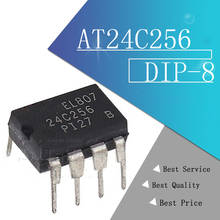 10PCS AT24C256 24C256 DIP-8 The new quality is very good work 100% of the IC chip 2024 - buy cheap