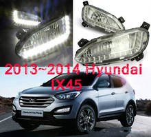 1 Pair LED Fog Lights Daytime Running Light For Hyundai Santa Fe IX45 2013 2014 2015 Car Accessories Waterproof 12V Fog Lamp 2024 - buy cheap