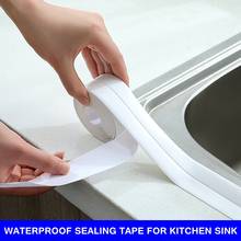 Kitchen Waterproof Mildew-proof Sealant Caulk Tape Sticker Self Adhesive Wall Sticker Kitchen Floor PVC Mildewproof Sealing Tape 2024 - buy cheap