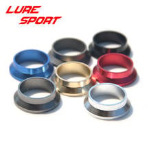 LURESPORT 10pcs Aluminum Space Ring of FUJI Reel Seat SPAR6 wind Check Fishing Rod Building Component Repair rod DIY Accessory 2024 - buy cheap