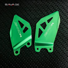 Frente pé calcanhar pedal apoio para os pés para kawasaki ZX-10R ninja ZX-10RR zx10r 10rr 2011-2020 19 guarda protetor acessórios da motocicleta 2024 - compre barato