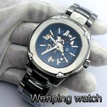 Pagani New Men's Top Casual Mechanical Watch Sapphire Crystal Blue Hollow Dial Luminous 10ATM Waterproof Automatic Watch 2024 - buy cheap