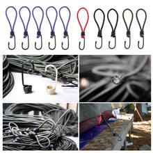10pçs cinta de tela elástica para amarrar cabos com gancho 2024 - compre barato