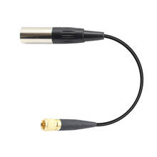 Адаптер преобразователя HIXMAN CA618 Для Shure TA4F в адаптер MicroDot DPA Countryman Sennheiser SK2012 2024 - купить недорого