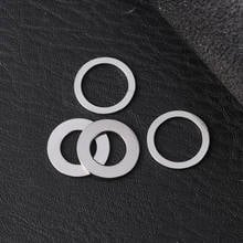 10Pcs/Lot 9 12mm 304 Stainless Steel Round Charms For Jewelry Making Supplies Handmade Necklace Bracelet DIY Pendant Accessories 2024 - buy cheap