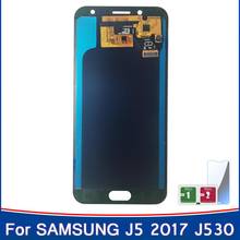 Tela lcd para samsung galaxy, peça de reposição original para galaxy j5 pro 5.2, j530, j530f, j530fm, touch screen, aaa + 2017 polegadas 2024 - compre barato