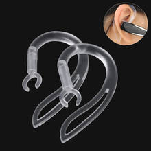 10 мм Bluetooth наушники, прозрачный мягкий силиконовый зажим петли для ушей, гарнитура, беспроводные наушники, крючок для ушей, свободные наушники 2024 - купить недорого
