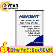 100% Original HSABAT 3600mAh Li3826T43P4h705949 Battery For ZTE Blade A530 A606 BA530 BA606 2024 - buy cheap
