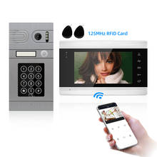 Jeatone 7'' HD WIFI Smart IP Indoor Monitor Video Door Phone Intercom System Video Recording , Support iOS/Android Remote Unlock 2024 - buy cheap