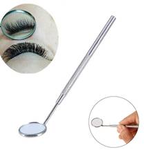 1 Pcs Oral Health Care Dental Mouth Mirror for Checking Eyelash Extension Stainless Steel Dental Mirror Removable Makeup Tools 2024 - buy cheap