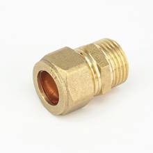 Ajuste de tubo O/D 15mm-1/2 "BSP macho, accesorio de virola de latón para barco marino 2024 - compra barato