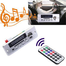 Bluetooth MP3 Decoder Board Audio Module 5V/12V Music MP3 Player Decoding Board Digital LED Display AUX USB TF SD Card FM 2024 - buy cheap