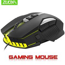 Mouse gamer profissional com fio óptico de dpi, com luz de led para computador e notebook, pc 2024 - compre barato