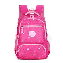 Mochila escolar de dibujos animados para niñas, morral ligero con estampado de princesas 2024 - compra barato