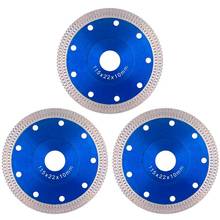 4.5 Inch Diamond Saw Blade Cutting Disc Wheel For Cutting Porcelain Tiles Works with Tile Saw and Angle Grinder 3 Pack 2024 - buy cheap