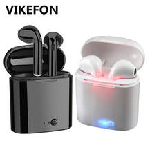 i7s Tws Wireless Earphones Bluetooth 5.0 Headphones Sports Earbuds Headset Handsfree with Charging Box for iPhone Xiaomi Phone 2024 - купить недорого