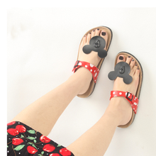 Female's Cheap Mixed Color Buckle Shoes Summer Beach Flattie Girls Slides Sandals Women Zoris Flip Flops Plus Size 34-44 Slipper 2024 - buy cheap