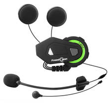 FreedConn-auriculares TMAX-M para motocicleta, cascos con Bluetooth, FM, 2 en 1 2024 - compra barato