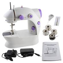 Electric Mini Sewing Machine For Home Hand Machine To Sew 110/220V Speed Adjustment with Light Handheld Sewing Machine 2024 - buy cheap