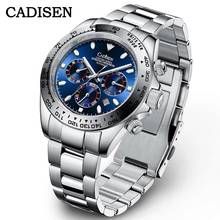 CADISEN-reloj deportivo multifunción para hombre, nuevo accesorio de pulsera resistente al agua con bisel de cerámica, complemento masculino con mecanismo automático 2024 - compra barato