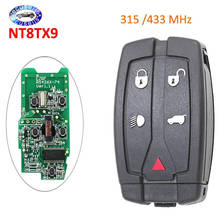 5 Buttons 315/433MHz Keyless Entry Remote Smart Key for Land Rover LR2 clicker NT8TX9+Uncut Small Key 2024 - buy cheap