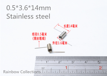 10Pcs/lot 0.5*3.6*14mm*14circles, Stainless  Steel Small Torsion Spring Hardware DIY Tools 2024 - buy cheap