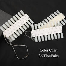 Arte Clavo New Arrivals False Color Chart 36pcs/lot Gel Polish Nail Art Manicure Color Shelf Chart Display Card Book Art Tool 2024 - buy cheap