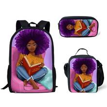 HaoYun Arts, школьная сумка с рисунком для девочек в африканском стиле, модные сумки для книг для подростков, рюкзак для мальчиков и девочек, Детский Повседневный Рюкзак Mochila на заказ 2024 - купить недорого