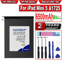 Аккумулятор HSABAT 6500 мАч для iPad Mini 5 A1725 2024 - купить недорого
