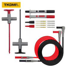 TKDMR Multimeter test line Multimeter Probes Replaceable Needles Test Leads Kits Probes for Digital Multimeter Cable Feeler 2024 - compre barato