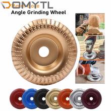 16mm Round Wood Angle Grinding Wheel Abrasive Disc Angle Grinder Carbide Coating Bore Shaping Sanding Carving Rotary Tool 2024 - buy cheap