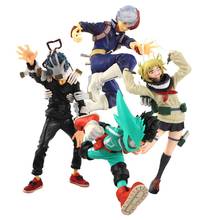 Figuras de ação de my hero academia, figuras de ação de pvc shigaraki tomura himura toga todoroki shouto midoriya izuku de 15-19cm 2024 - compre barato