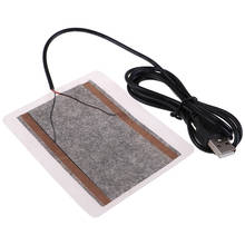 10*4CM Portable USB Warmer Heating Heater Plate Winter Warm For Mouse Pad Shoes Golves Electric Heating Pads 2024 - buy cheap