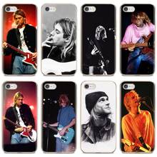 Силиконовый чехол для телефона Funny Nirvana Kurt Cobain для Samsung Galaxy Note 3 4 5 8 9 S3 S4 S5 Mini S6 S7 Edge S8 S9 S10 Plus 2024 - купить недорого