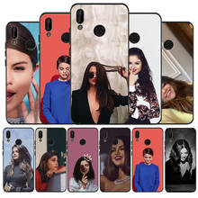Selena Gomez-funda de silicona suave para teléfono móvil, carcasa de color negro para huawei P40, P30, P20, P10 Pro, P9 Lite, Psmart 2019, Y6, Y9 2024 - compra barato