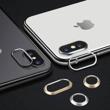 Rear Camera Outside Metal Ring Frame Cover For iphone X Xs Xr Xs Max plus Back Main Camera Ring Bezel Bumper Replacement Parts 2024 - buy cheap