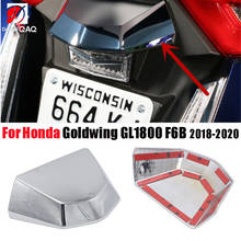 Декоративная крышка заднего номерного знака, хромированные фитинги для Honda Goldwing GL1800 GL 1800 F6B GL1800 2018 2019 2020 2024 - купить недорого