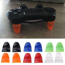 Accesorio de Juego 1 par/set L2 R2 gatillo botones extendidos Kit para mando de PS4 2024 - compra barato