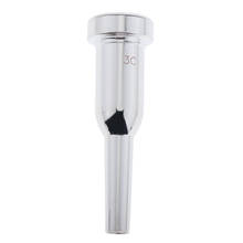 NEW STANDARD BRASS TRUMPET MOUTHPIECE SIZE 3C - SILVER PLATED 2024 - buy cheap