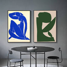 Abstract Home Decoration Canvas Art Painting French Henri Matisse Blue Nude Poster Hd Print Wall Picture For Living Room bedroom 2024 - buy cheap