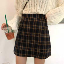 Heydress A-line Ulzzang High Waist Students Girls Streetwear Women Retro Plaid Summer Mini Skirt Female Fit 2XL Harajuku skrits 2024 - buy cheap