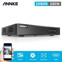 ANNKE 16CH 1080N 5in1 AHD DVR support CVBS TVI AHD Analog IP Cameras HD P2P Cloud H.264 VGA HDMI video recorder RS485 Audio 2024 - buy cheap