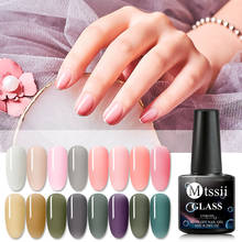 Mtssii-esmalte de Gel semitransparente para uñas, laca de Gel UV para arte de uñas para manicura, color rosa, 7ml 2024 - compra barato