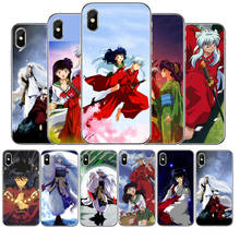 Чехол для телефона Anime Inuyasha из мягкого силикона и ТПУ для iPhone XS MAx Xs Xr X 8 7 6 6S Plus 11 pro Max 5, чехол для телефона SE, чехол, оболочка 2024 - купить недорого