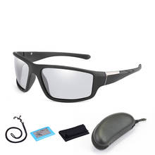 Óculos de sol polarizados e fotocromáticos para pesca, óculos para esportes ao ar livre, ciclismo, escalada, caminhadas, com caixa 2024 - compre barato
