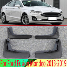 Guardabarros delantero y trasero para Ford Fusion Mondeo, juego de guardabarros moldeados, 2013, 2014, 2015, 2016, 2017, 2018 2024 - compra barato