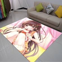 Alfombra con estampado 3D de Anime japonés, Alfombra de dibujos animados, para el suelo, para puerta al aire libre, para el hogar, para bebés 2024 - compra barato