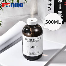 FUNHO  500ml USB  Mini Car Air Humidifier  Electric Aroma Diffuser Essential Oil Aromatherapy Cool Mist Maker for Home  Office 2024 - buy cheap