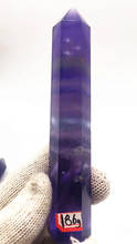 Blue fluorite magic wand with rare natural quartz crystals.Balls. Pyramids. Christmas gifts 2024 - buy cheap